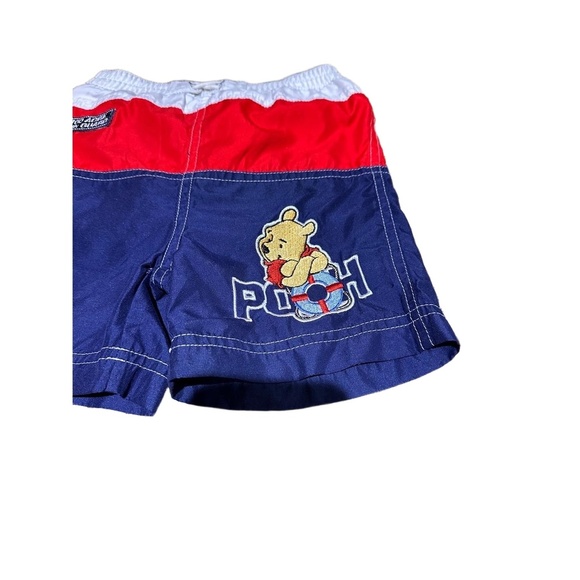 Vintage Winnie the Pooh Swim Trunks Boys 18M Pooh Embroidered - Picture 4 of 7